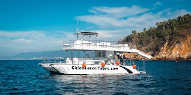 57' Custom Luxury Catamaran with Waterslides [All Inclusive] in Puerto Vallarta