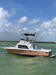 Cancun Fishing Charter, barco de 31 pies