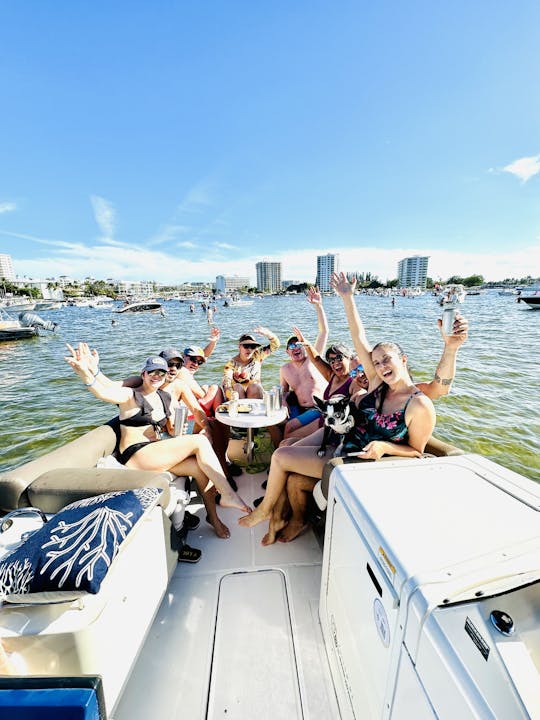 Passeios de barco pelo lago Boca e Deerfield Beach incluem Capitão!!!