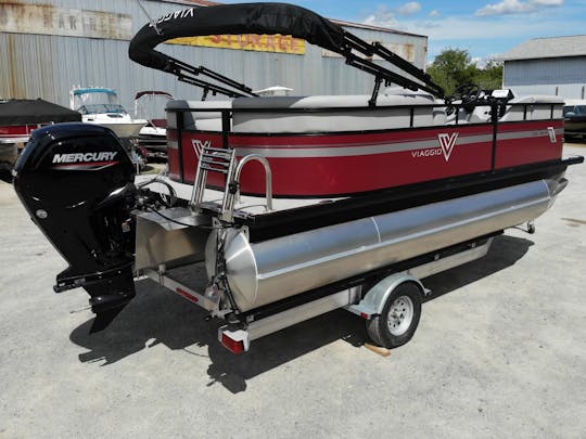 A Cruise You Could Use! Come Treat Yourself On This Spacious Pontoon