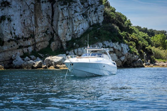 プロヴァンス-アルプ-コートダジュール、ゴルフジュアンでのSunseeker 48モーターヨットのレンタル