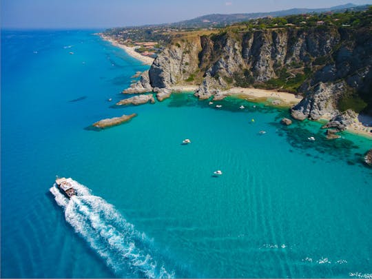 Tropea boat trip to Capo Vaticano