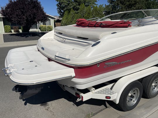 Bateau de la famille Tahoe, runabout à proue ouverte