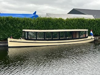 Passeio privado de barco pelo canal em Amsterdã