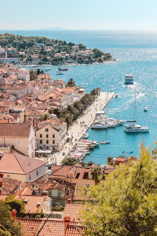 Private boat tour to HVAR Island