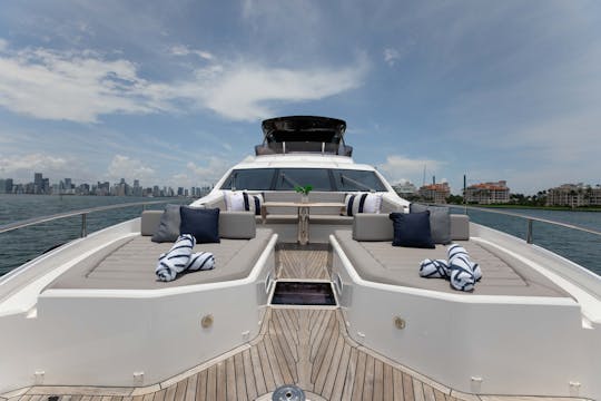 💎Premium Listing - 76 Sunseeker Yacht + Jacuzzi  In Miami