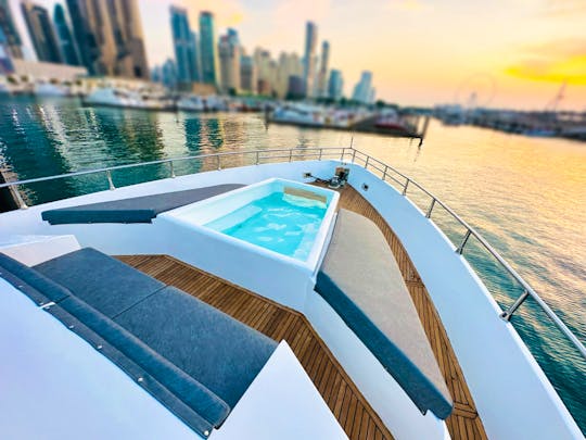 95' Luxury Mega Yacht Charter in Dubai, Rent a Yacht in Dubai