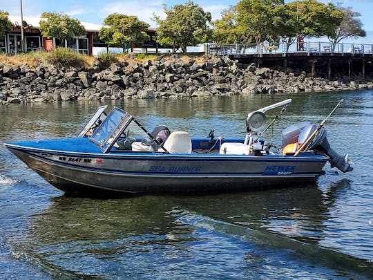 Bateau de pêche de Port Angeles pour 4 pêcheurs