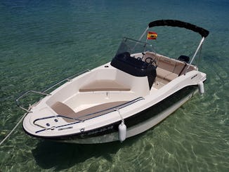 Rent boat B452 'Doris' (4p) without licence in Palma, Spain