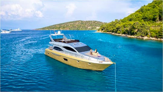 Charter the Luxury 75ft Motor  Yacht in Bodrum, Turkey