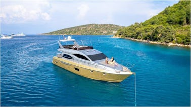 Charter the Luxury 75ft Motor  Yacht in Bodrum, Turkey