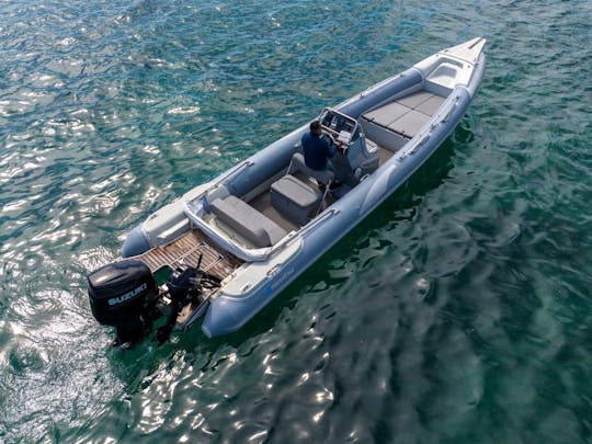 Boat tour in Spetses - Snorkel & Caves Exploration - 33' Marvel Boat
