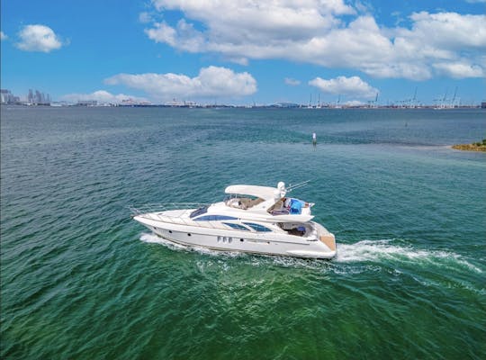 Exquisito yate: 65 Azimut Luxury para 13 huéspedes ‼️ SIN CARGOS OCULTOS ‼️