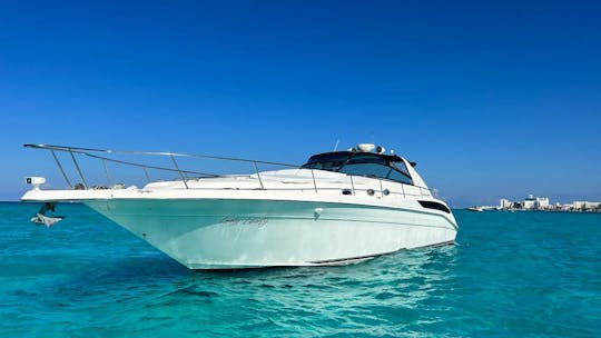 Luxury Yacht Experience — Cruise Cancun on a SeaRay 47ft Yacht