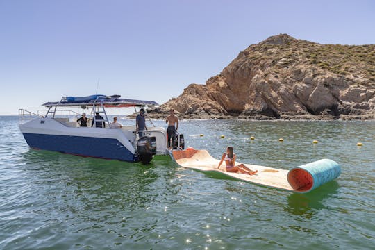 Amazing Tours in Cabo San Lucas on a Small Catamaran