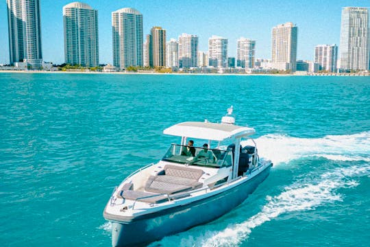 Sunset, Sightseeing and Comfort with this  Super Boat