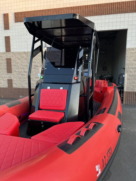 Bateau de croisière sportif RIB de 26 pieds Lake Pleasant