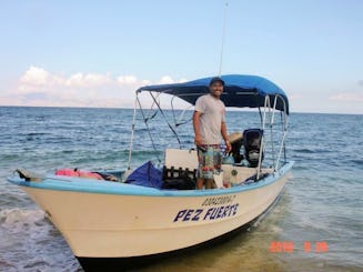 Location de bateau de plongée La Ventana - Bateau Panga de 23 pieds pour 4