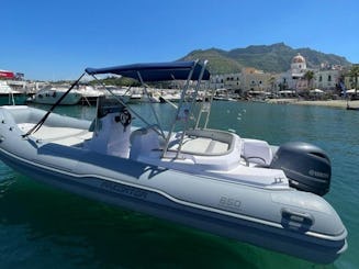 Rigid Inflatable Boat Predator 6.5m 21.5ft for rent in Forio, Ischia