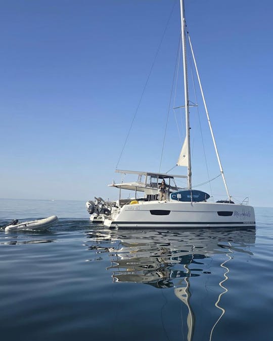 Fonte de catamarã Pajot Isla 40 para explorar o majestoso rio Tejo