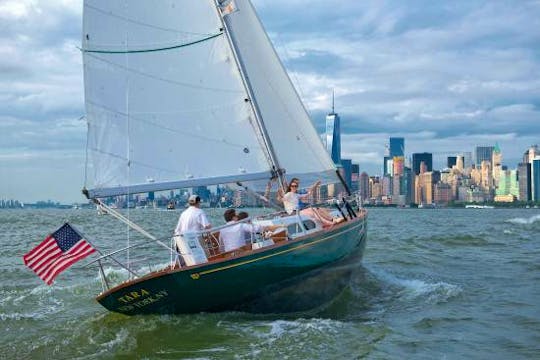 1964 Hinkley Pilot - Classic Sailboat in the New York Harbour