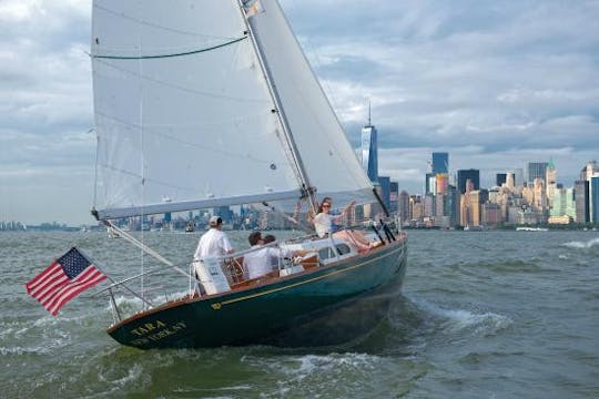 1964 Hinkley Pilot - Classic Sailboat in the New York Harbour