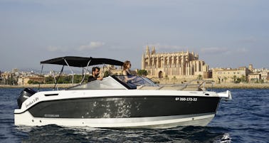 QUICKSILVER 675 Rental in Port Calanova, Spain