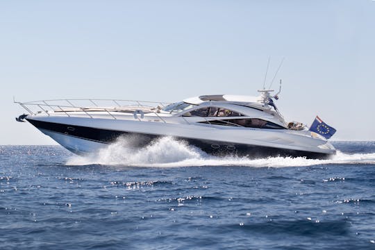 Sunseeker Predator 68 " Tranquility III" in Ibiza: dynamism and refinement.