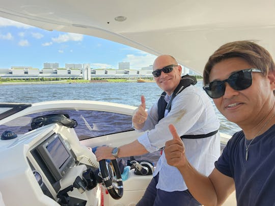 ¡Alquiler de lujosos yates de 30 pies en la bahía de Tokio! ¡Planes a medida solo para ti!