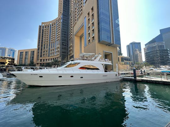 Luxury 75ft 3 Bed Room capacity 35 guest in Dubai Marina 