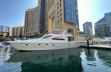 Luxury 75ft 3 Bed Room capacity 35 guest in Dubai Marina 