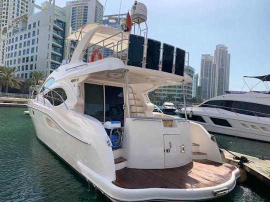 Yacht charter in Dubai Marina · Majesty — 52 (2016)
