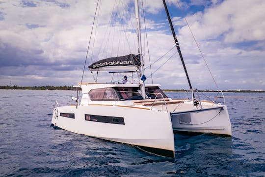 34ft Adventure Catamaran Da Vinci Puerto Aventuras, Tulum