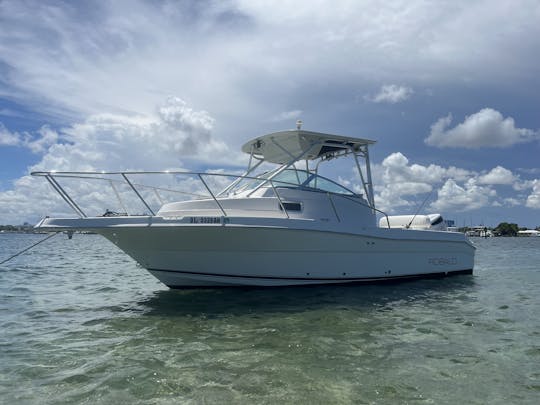 Pêche, croisière ou plongée avec tuba sur le Robalo de 25 pieds à Palm Beach