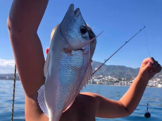 Pêche de fond en bateau pendant 4 heures