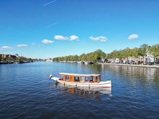 Passeio de barco privado de luxo em Amsterdã