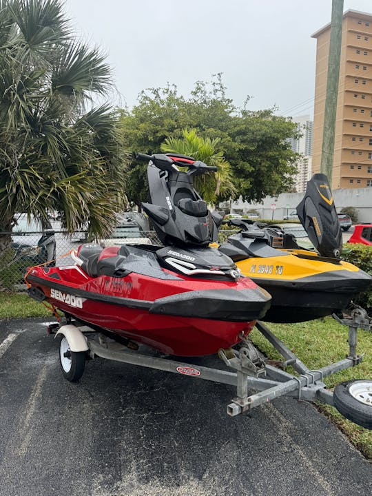 SEADOO RXT-X 325 en tráiler