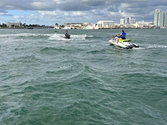 Excursions en jetski à Miami Beach 