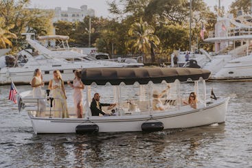 Luxury 22ft' Duffy Electric Boat with Captain | Miami River, Miami, Biscayne Bay