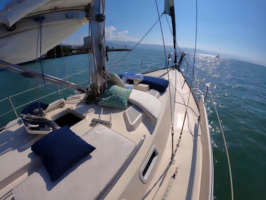 Luxury Experience with a 38ft  Sailboat | Puerto Vallarta