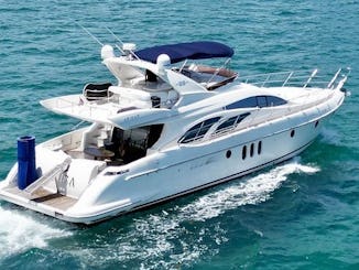  Luxury 62ft Azimut Motor Yacht in Miami