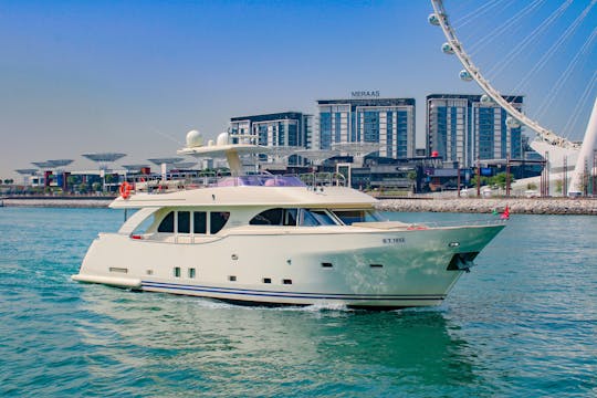 Location de méga-yacht Paramount X25 Power de 80 pieds à Dubaï, Émirats arabes unis