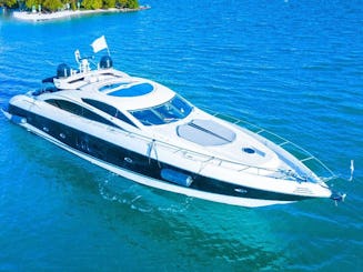 82ft Sunseeker Predator Power Mega Yacht in Miami!!🌊🌊