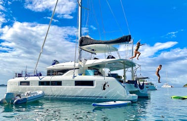 Bliss at Sea: Step Aboard the 50' Lagoon 'Nauti Cat' Catamaran