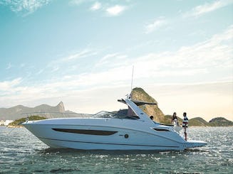 Searay 37-foot Motor Yacht Rental in Búzios, Rio de Janeiro, Brazil