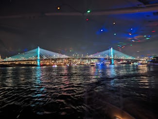 Visite des lumières de la ville et du pont à bord du Classic Fantail Launch à Portland, en Oregon