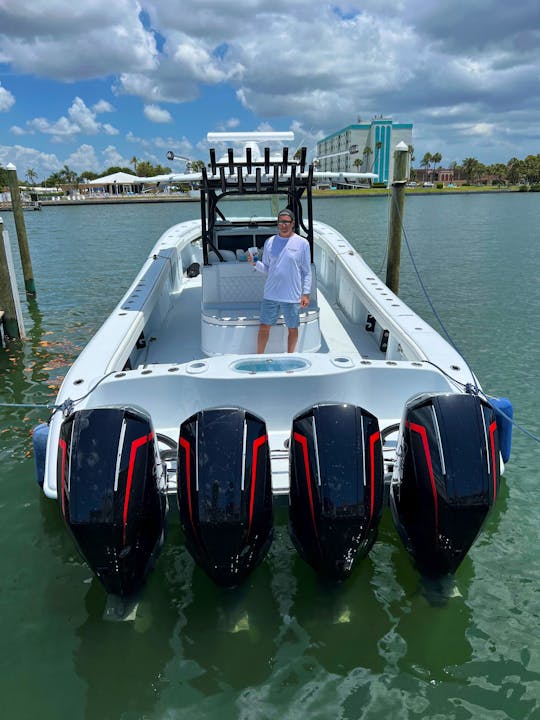 39' Yellowfin with Quad Engines, Fast & Fun, Cape Cod & the Islands