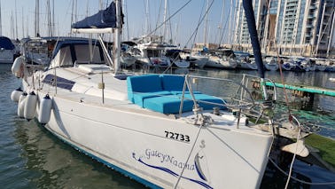 Sailing Yacht in Herzliya Private Cruise with Captain-Tourists & Groups up to 13