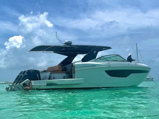 2025 38 GLS Yacht Cruiser – Luxury Adventures: Beach, Snorkel, Swim Pigs!