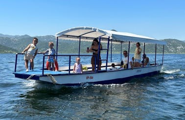 Boat tours at Lake Skadar